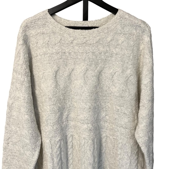 J. Jill Cream Cable Knit Sweater - Picture 2 of 5